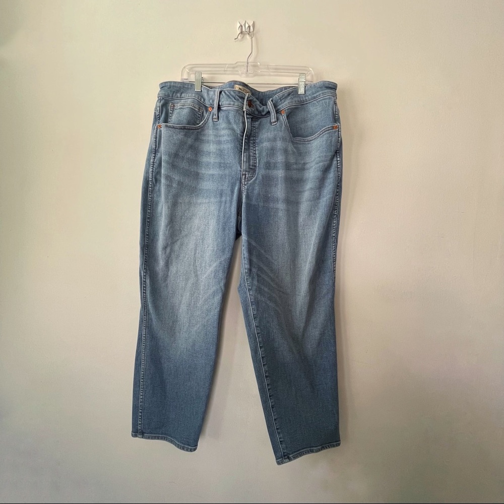 🪐Madewell Stovepipe Jeans in 22w🪐